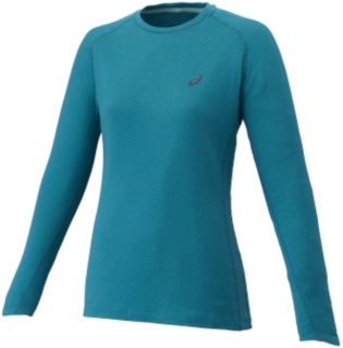 【ASICS/アシックス】 FujiTrail Baselayer TSブルー レディース アシックス